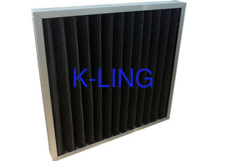 Épurateur d'air de pièce de filtre de Hepa de climatisation de filtres à air de panneau plissé par charbon actif